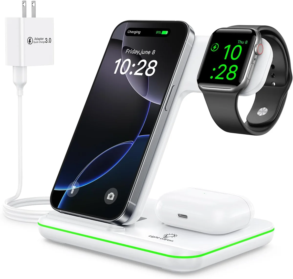 3-in-1 Wireless Charging Station