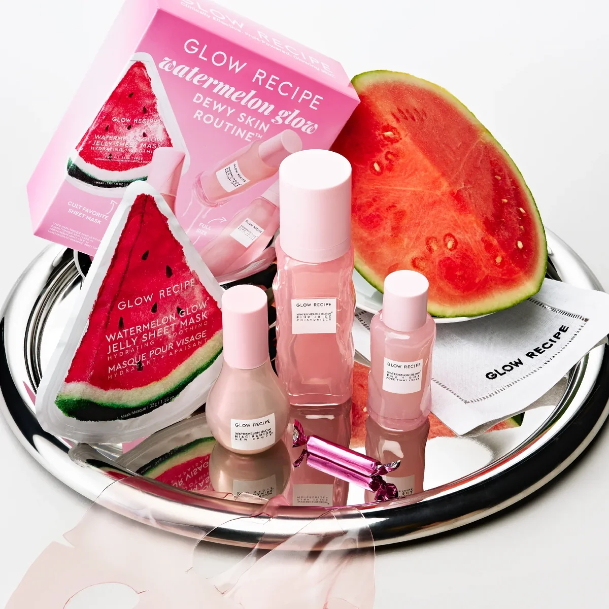 Watermelon Glow Dewy Skin Routine Set
