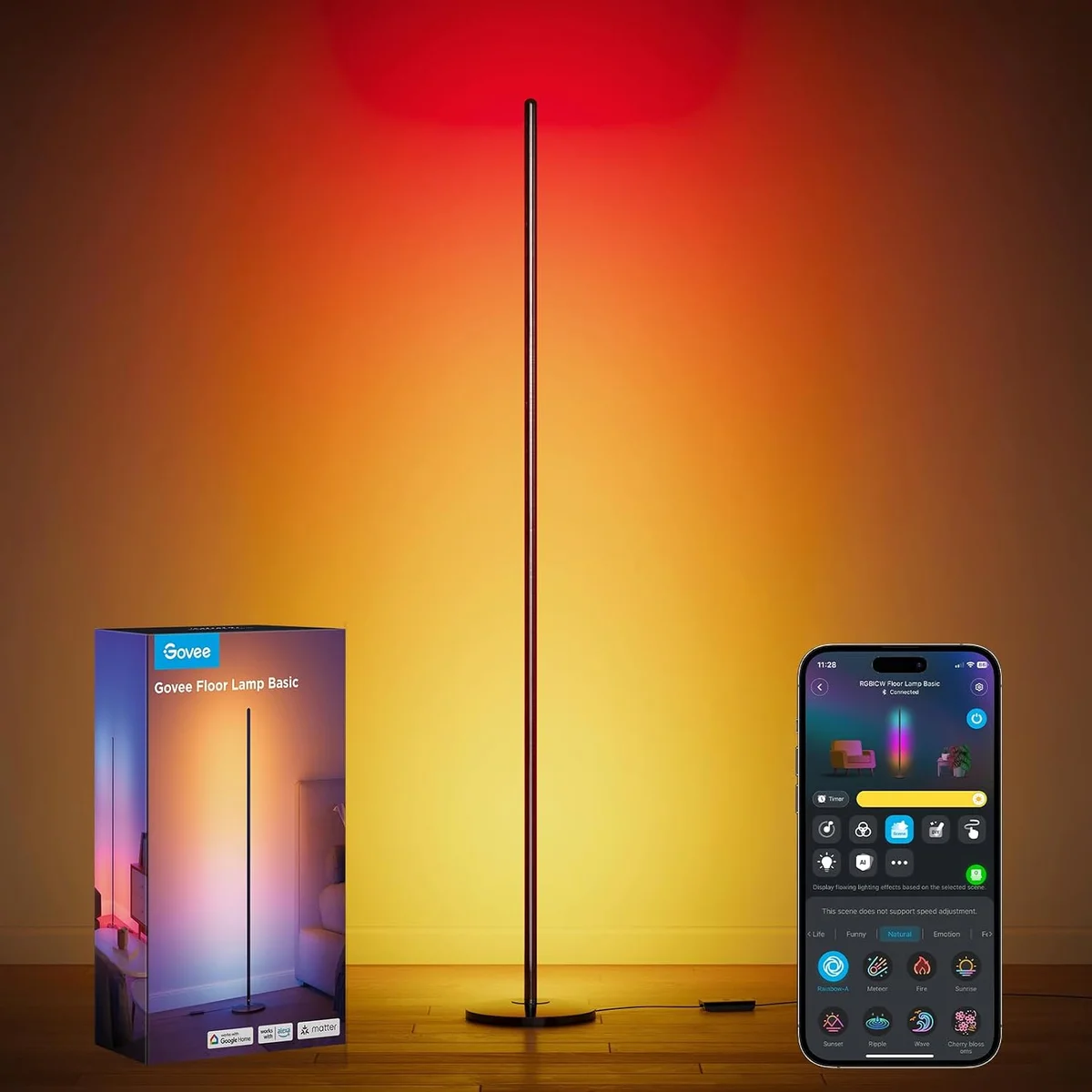RGBIC LED Floor Lamp
