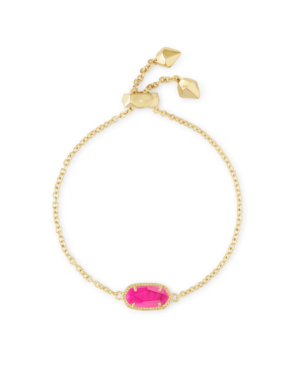 Elaina Adjustable Chain Bracelet, Azalea Illusion