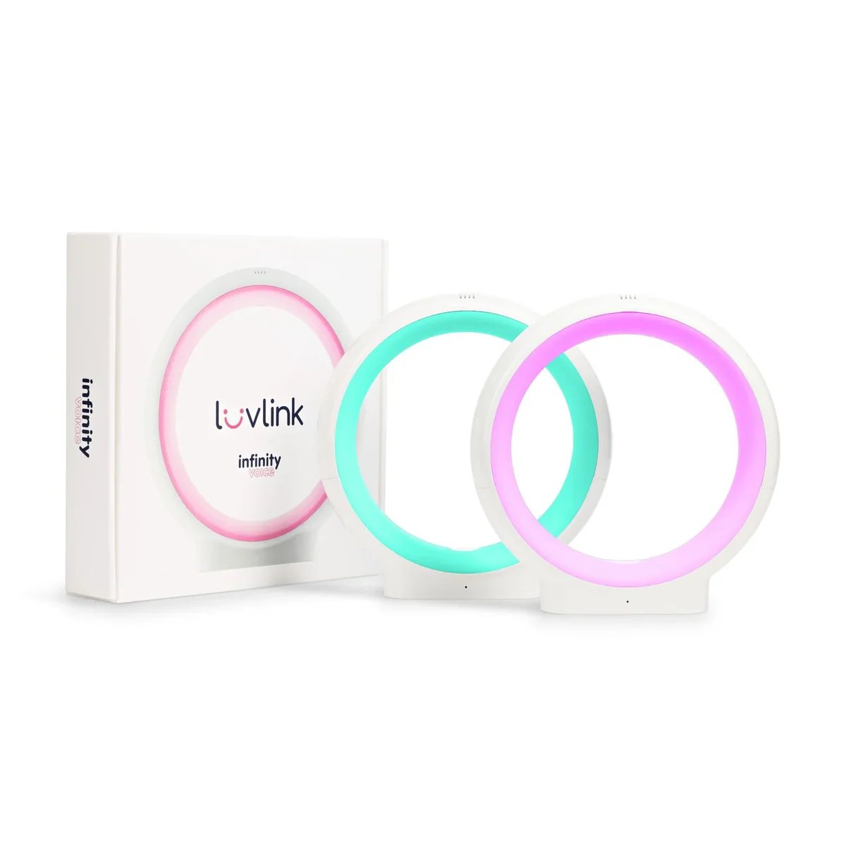 Infinity Long-Distance Friendship Lamps (Set of 2)