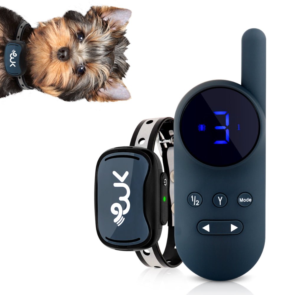 World's Smallest and Best Shock Collar for Small Dogs with Sound, Vibration & Shock